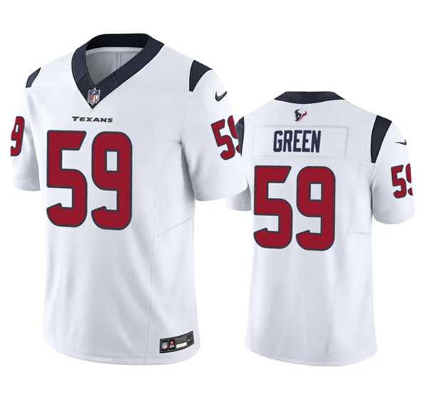 Men & Women & Youth Houston Texans #59 Kenyon Green White 2023 F.U.S.E Vapor Untouchable Stitched Football Jersey